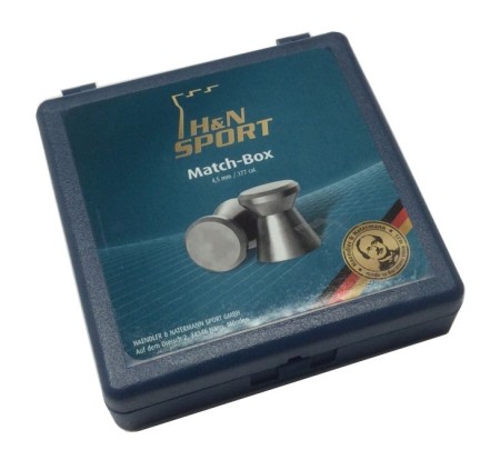 H&N SCATOLA PORTA PIOMBINO DIABOLO CAL 4,5 *Box per 100pz* 