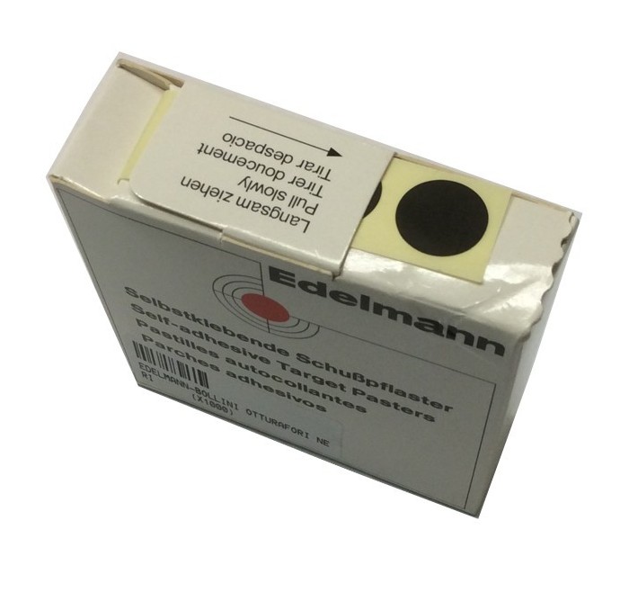 EDELMANN BOLLINI OTTURAFORI 19mm PER BERSAGLI *Conf. 1000pz*