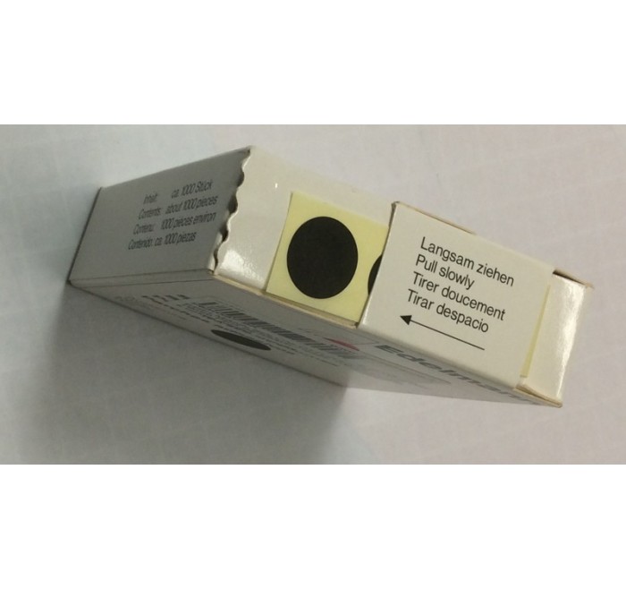 EDELMANN BOLLINI OTTURAFORI 19mm PER BERSAGLI *Conf. 1000pz*
