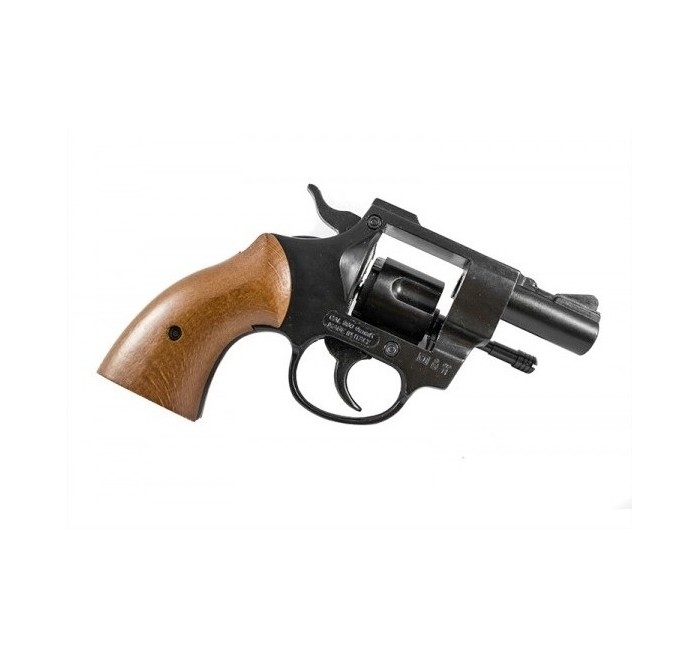 BRUNI PISTOLA REVOLVER A SALVE OLYMPIC NERO/LEGNO 6mm 
