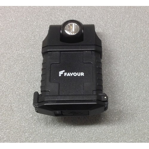 FAVOUR TORCIA A LED INDUSTRIAL CON CLIP 180 LUMENS
