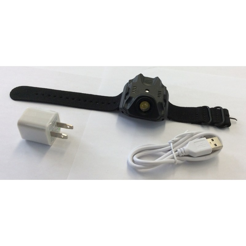Lampada Da Polso A LED Ricaricabile - Torcia Con 3 Temperature Colore, Rotazione 360°, Dimmerabile - Per Corsa E Bicicletta Notturna