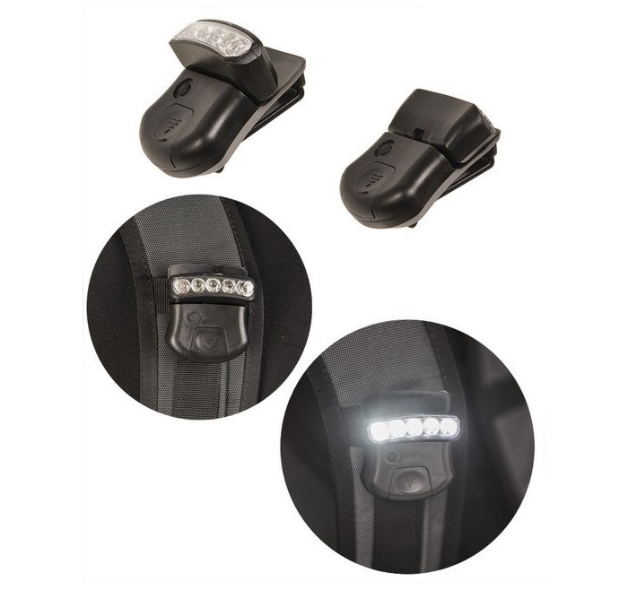 MILTEC TORCIA TATTICA 5 LED CON AGGANCIO PLURI-ANGOLATO 