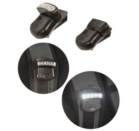 MILTEC TORCIA TATTICA 5 LED CON AGGANCIO PLURI-ANGOLATO 