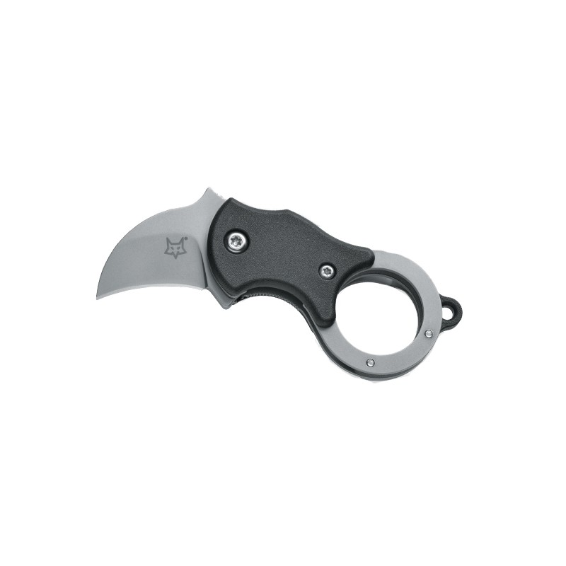 FOX KNIVES COLTELLO MINI KARAMBIT LAMA ACCIAIO 1.4116 IMPUGNATURA NYLON                                                         