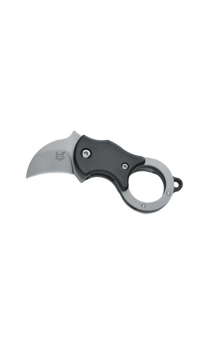 FOX KNIVES COLTELLO MINI KARAMBIT LAMA ACCIAIO 1.4116 IMPUGNATURA NYLON                                                         