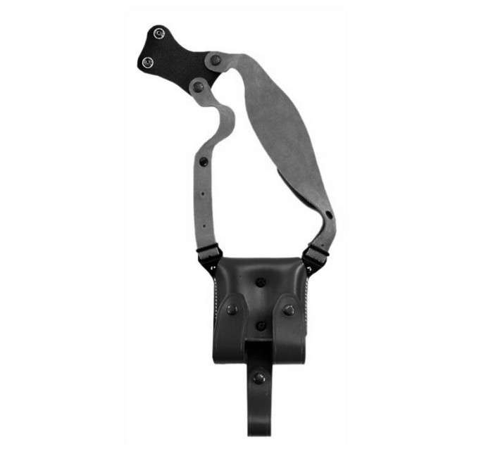 VEGA KIT ASCELLARE IN CUOIO CON DOPPIO PORTA CARICATORE 1K03