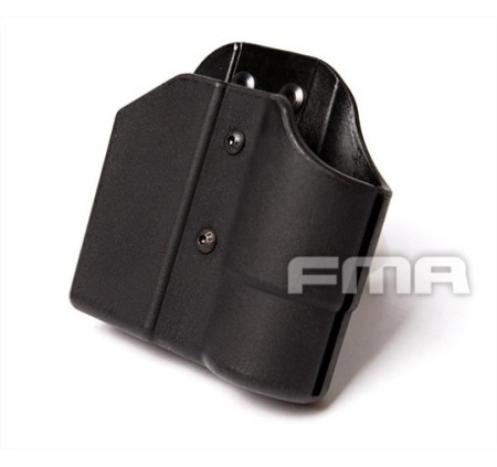 FMA PORTA CARICATORE x PISTOLA TECNOPOLIMERO CON ALLOGGIO TORCIA x CINTURA