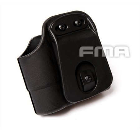 FMA PORTA CARICATORE x PISTOLA TECNOPOLIMERO CON ALLOGGIO TORCIA x CINTURA