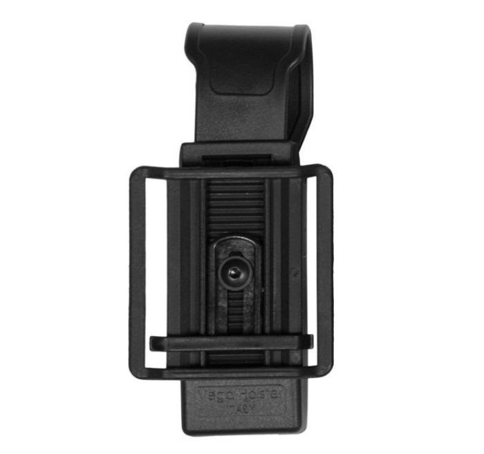 VEGA PORTA CARICATORE POLIMERO BIFILARE NERO 8MH00