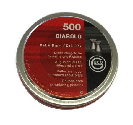 RWS PIOMBINO DIABOLO GECO 4.5mm LISCIO 0.45g *Conf. da 500pz* 