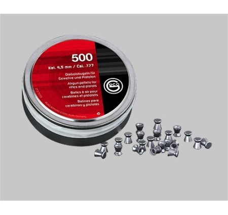 RWS PIOMBINO DIABOLO GECO 4.5mm LISCIO 0.45g *Conf. da 500pz* 