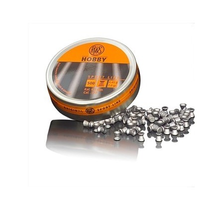 RWS PIOMBINO DIABOLO HOBBY 4.5mm RIGATO 0.45g *Conf. da 500pz* 