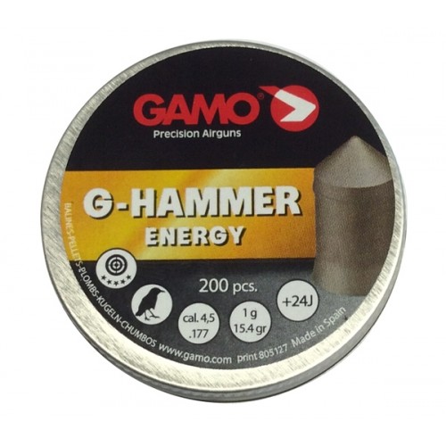 GAMO PIOMBINO DIABOLO G-HAMMER Cal. 4,5mm *Conf. 200pz*