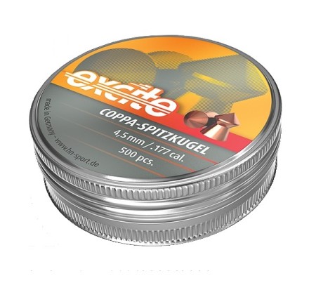 H&N PIOMBINO DIABOLO EXCITE COPPER A PUNTA 4,5mm 0,49g *Conf. 500pz* 