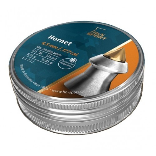 H&N DIABOLO HORNET 4,5mm 0,65gr *Conf. 225pz*