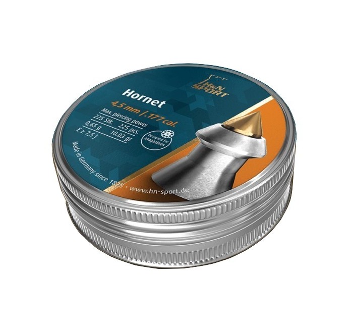 H&N PIOMBINO DIABOLO HORNET 4,5mm 0,65gr *Conf. 225pz* 