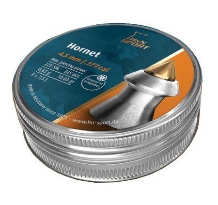 H&N PIOMBINO DIABOLO HORNET 4,5mm 0,65gr *Conf. 225pz* 