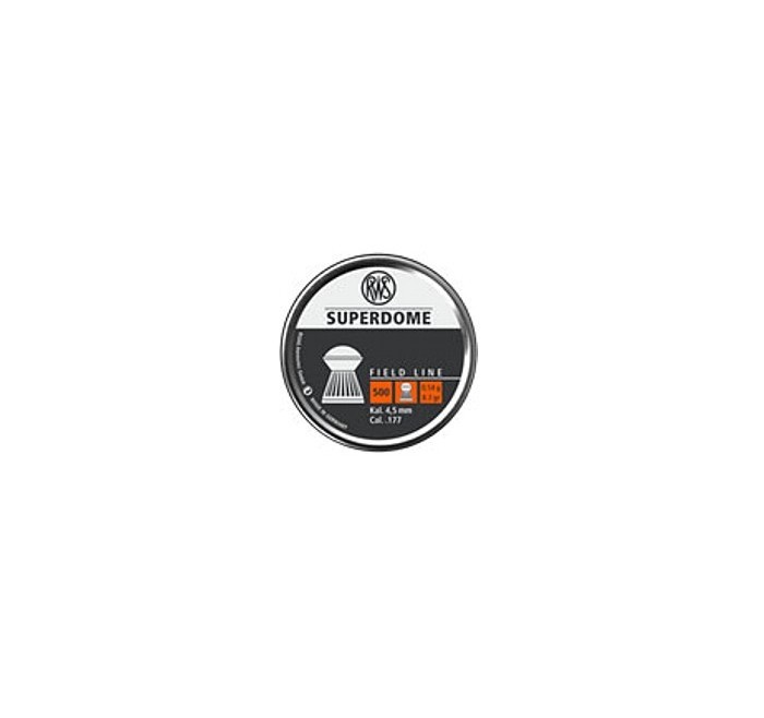 RWS PIOMBINO DIABOLO SUPER DOME 4.5mm 0.54g *Conf. da 500pz* 