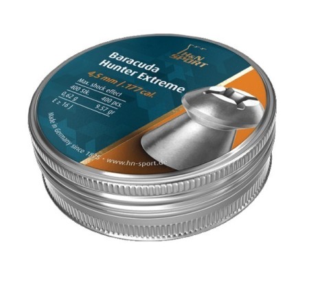 H&N PIOMBINO DIABOLO BARACUDA HUNTER EXTREME 4,5mm 0,62gr *Conf. 400pz* 
