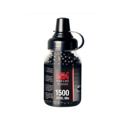 UMAREX PALLINI STEEL BLACK 0,36gr CAL. 4,5mm *Conf. da 1500pz*