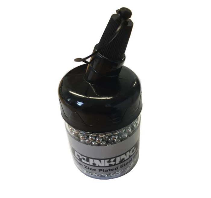 39PLINKING PALLINI SFERICI CAL. 4,5mm ZINCATI *Conf. da 1500pz* 