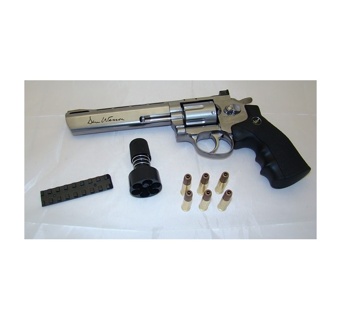 ASG PISTOLA REVOLVER DAN WESSON 6 CO2 -7,5j CAL 4,5 C.N. 367 