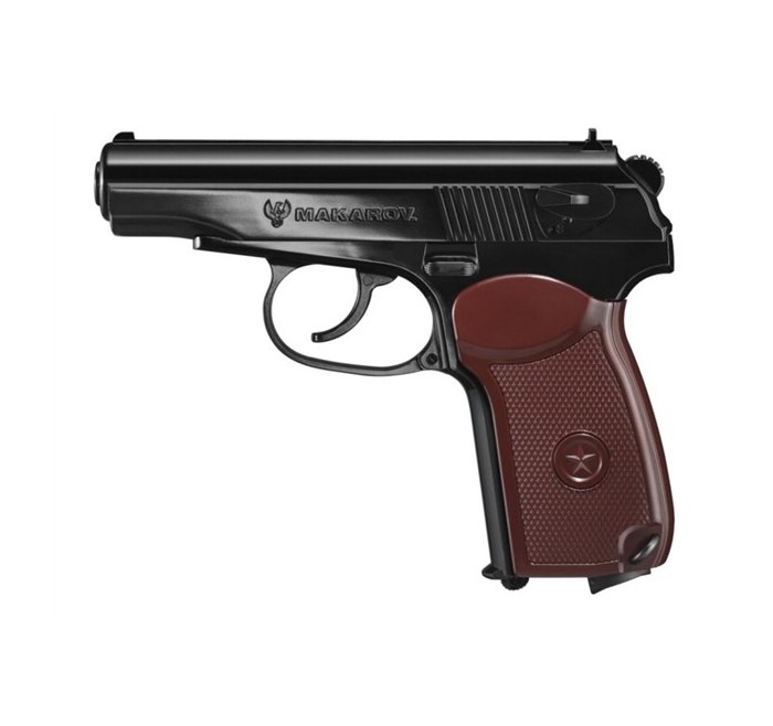 UMAREX PISTOLA MAKAROV BLACK CO2 -7,5J CAL 4,5 C.N. 659/386 