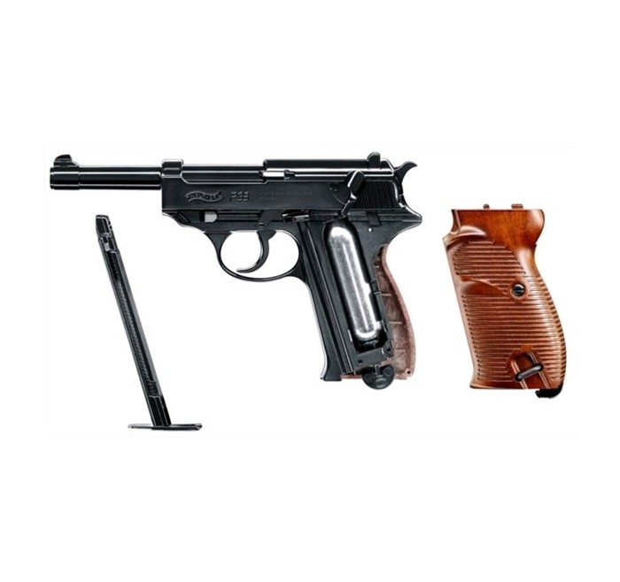 UMAREX WALTHER PISTOLA P38 CO2 -7,5J CAL. 4,5 C.N. 434 