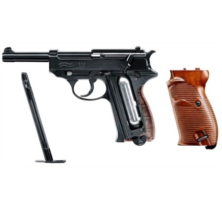 UMAREX WALTHER PISTOLA P38 CO2 -7,5J CAL. 4,5 C.N. 434 