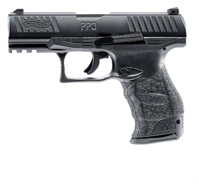 UMAREX WALTHER PISTOLA T4E PPQ M2 NERA CO2 -7,5J CAL .43 C.N. 735 