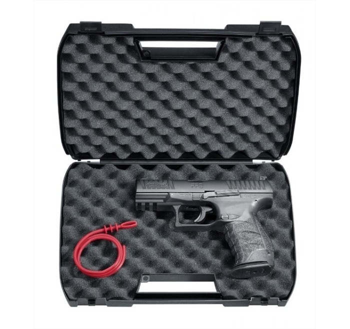 UMAREX WALTHER PISTOLA T4E PPQ M2 NERA CO2 -7,5J CAL .43 C.N. 735 