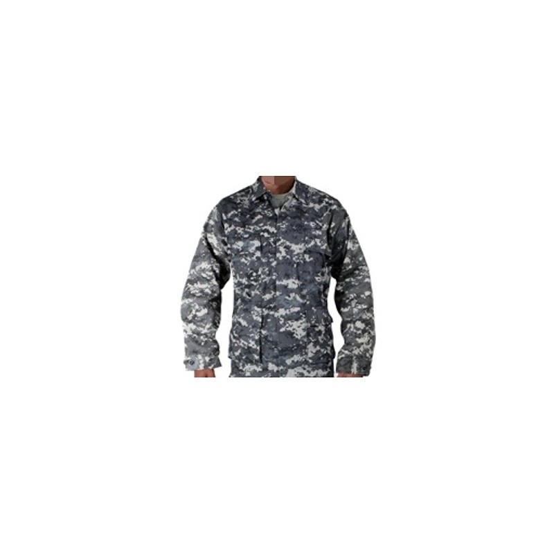 USA GIACCA BDU POLYCOTTON URBAN DIGITAL CAMO