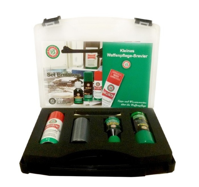 KLEVER BALLISTOL SET BRUNITURA RAPIDA in VALIGETTA