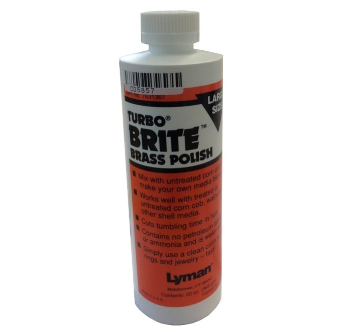 LYMAN LIQUIDO PULIZIA BOSSOLI TURBO BRITE 20oz