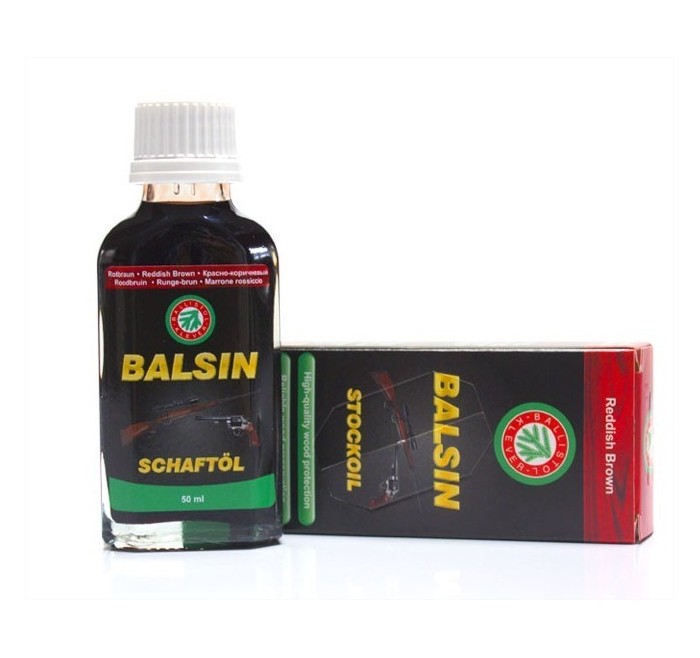 KLEVER BALLISTOL OLIO PER LEGNO BALSIN FLACONE 50ml MARRONE ROSSICCIO