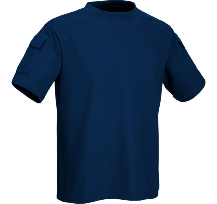 DEFCON5 T-SHIRT TACTICAL MANICA CORTA CON TASCHE NAVY BLUE