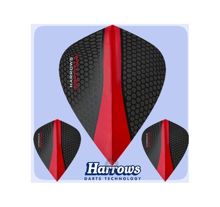 ALETTE FRECCETTE HARROWS RETINA FLIGHT 100 MICRON KITE SHAPE                                                                    
