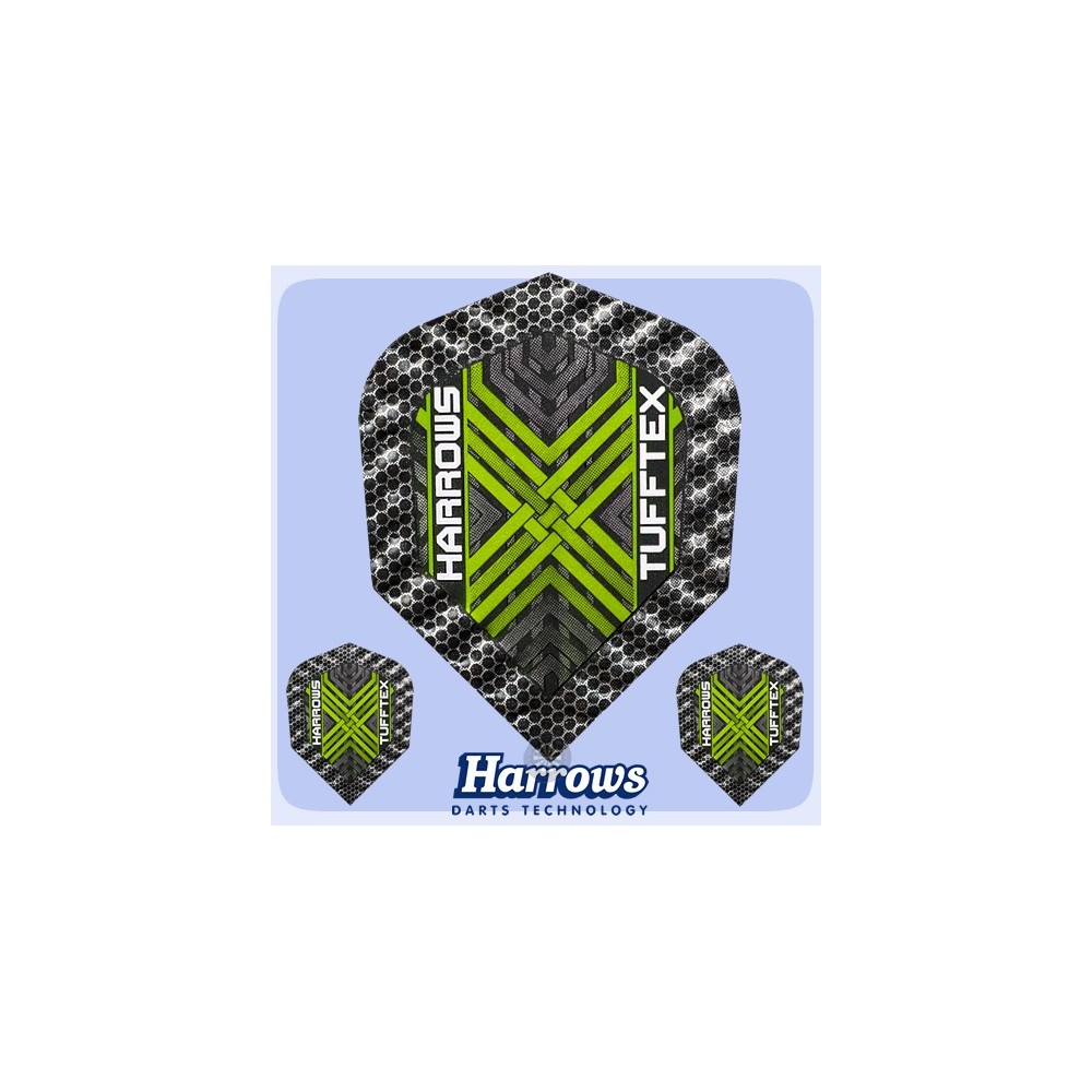 Freccette Al Tungsteno Harrows Super Grip - Set Con Corpo Antiscivolo E Custodia Rigida, 90% Tungsteno - Foto 3