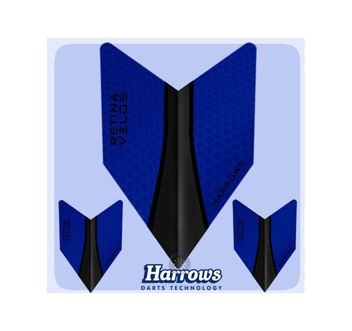 HARROWS ALETTE FRECCETTE RETINA-X FLIGHT 100 MICRON EXTRA STRONG VELOS