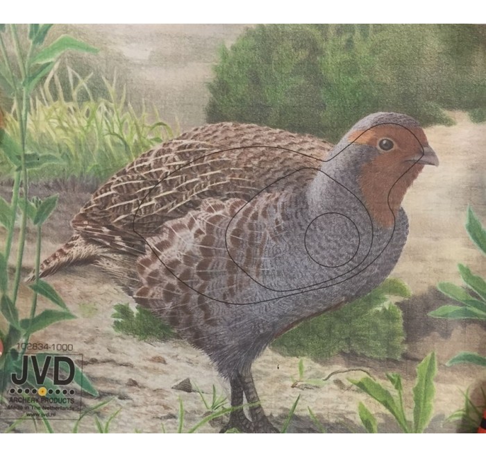 JVD TARGA ANIMALE PERNICE