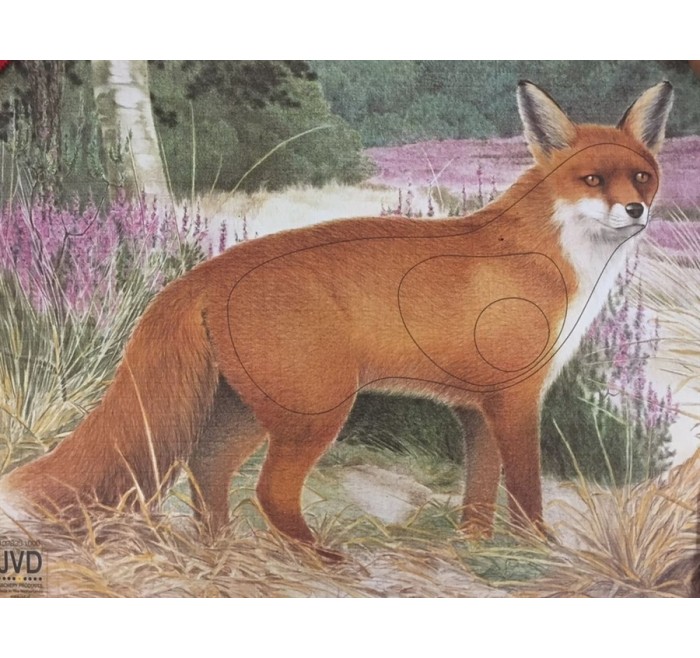 JVD TARGA ANIMALE VOLPE