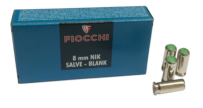 FIOCCHI/MAXXTECH/TURAC CARTUCCE A SALVE 9mm PER ARMI BLANK 1.4S