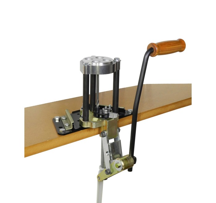 LEE PRESSA CLASSIC TURRET CON 4 FORI PORTA DIES IN ACCIAIO 90932 - CORPO IN ALLUMINIO