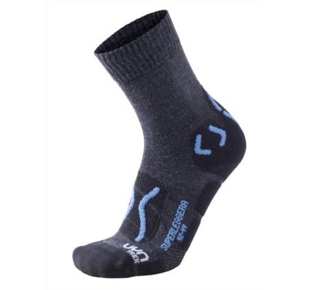 UYN CALZE TREKKING SUPERLEGGERA SOCKS UOMO ANTRACITE/AVIO