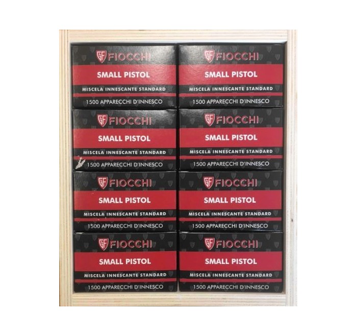 FIOCCHI INNESCHI SMALL PISTOL *Conf. da 150 pz* x scat. intera