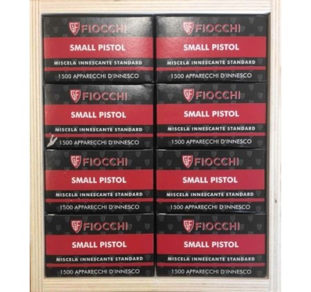FIOCCHI INNESCHI SMALL PISTOL *Conf. da 150 pz* x scat. intera