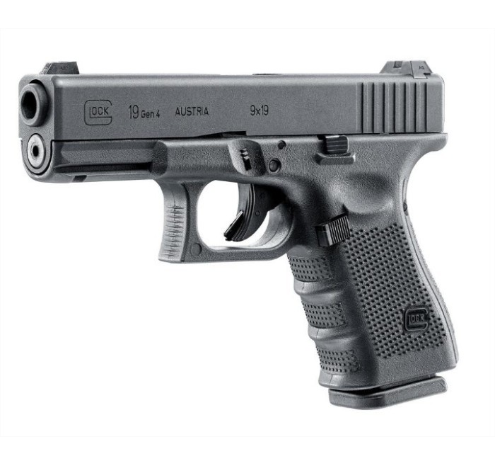 UMAREX PISTOLA SOFTAIR A GAS GLOCK 19 GEN 4° BLOWBACK