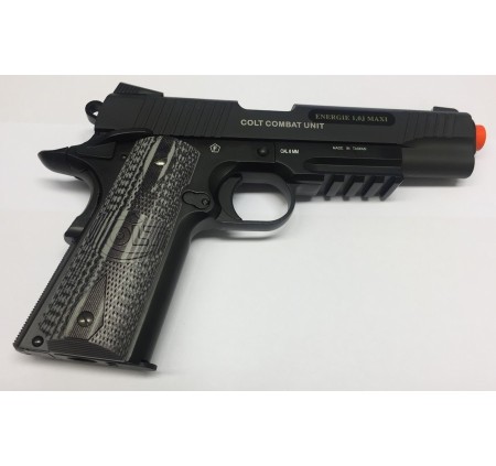 CYBERGUN PISTOLA SOFTAIR CO2 COLT 1911 COMBAT SCARRELLANTE