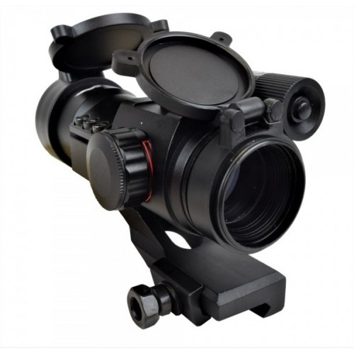 JS TACTICAL MICRO RED DOT SIGHT 30mm CON LASER ROSSO (@)